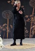 ROBE LONGUE COL V